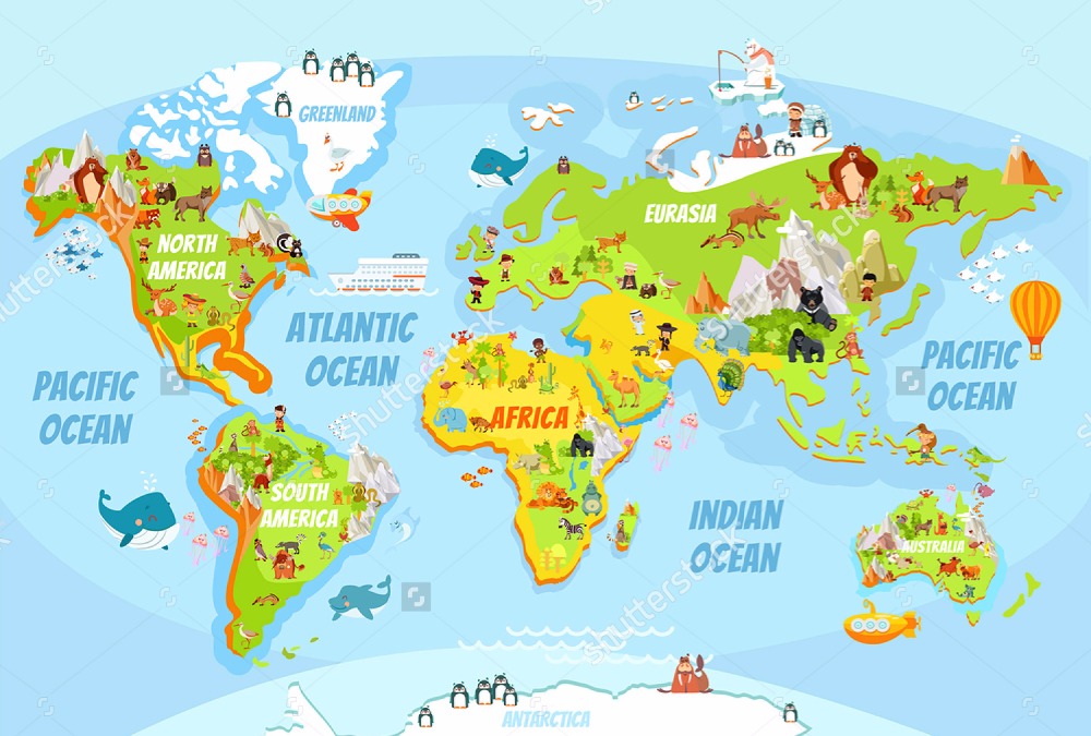 Detail Peta Dunia Animasi Nomer 16
