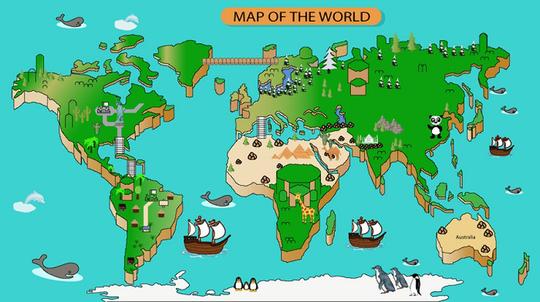 Detail Peta Dunia Fantasi Nomer 33