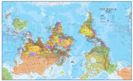 Detail Peta Dunia Gall Peters Nomer 46