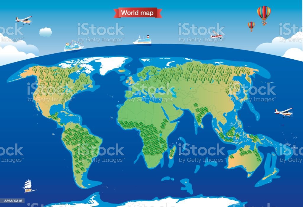 Detail Peta Dunia Kartun Nomer 26