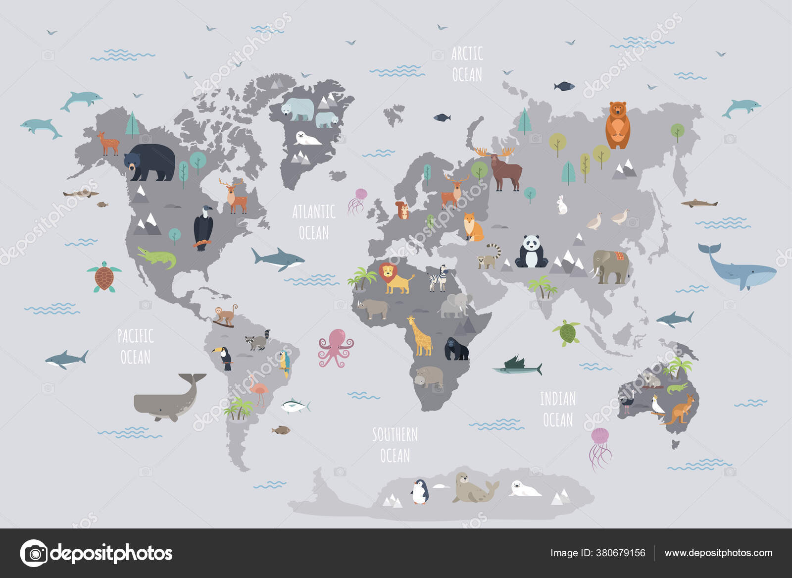 Detail Peta Dunia Kartun Nomer 48
