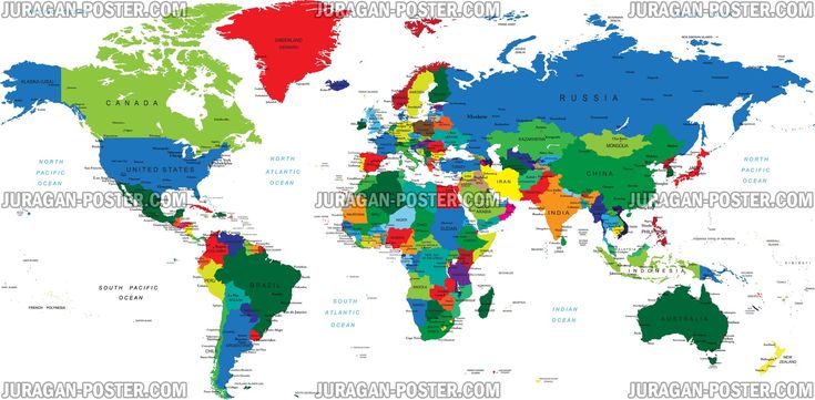 Detail Peta Dunia Simple Nomer 13