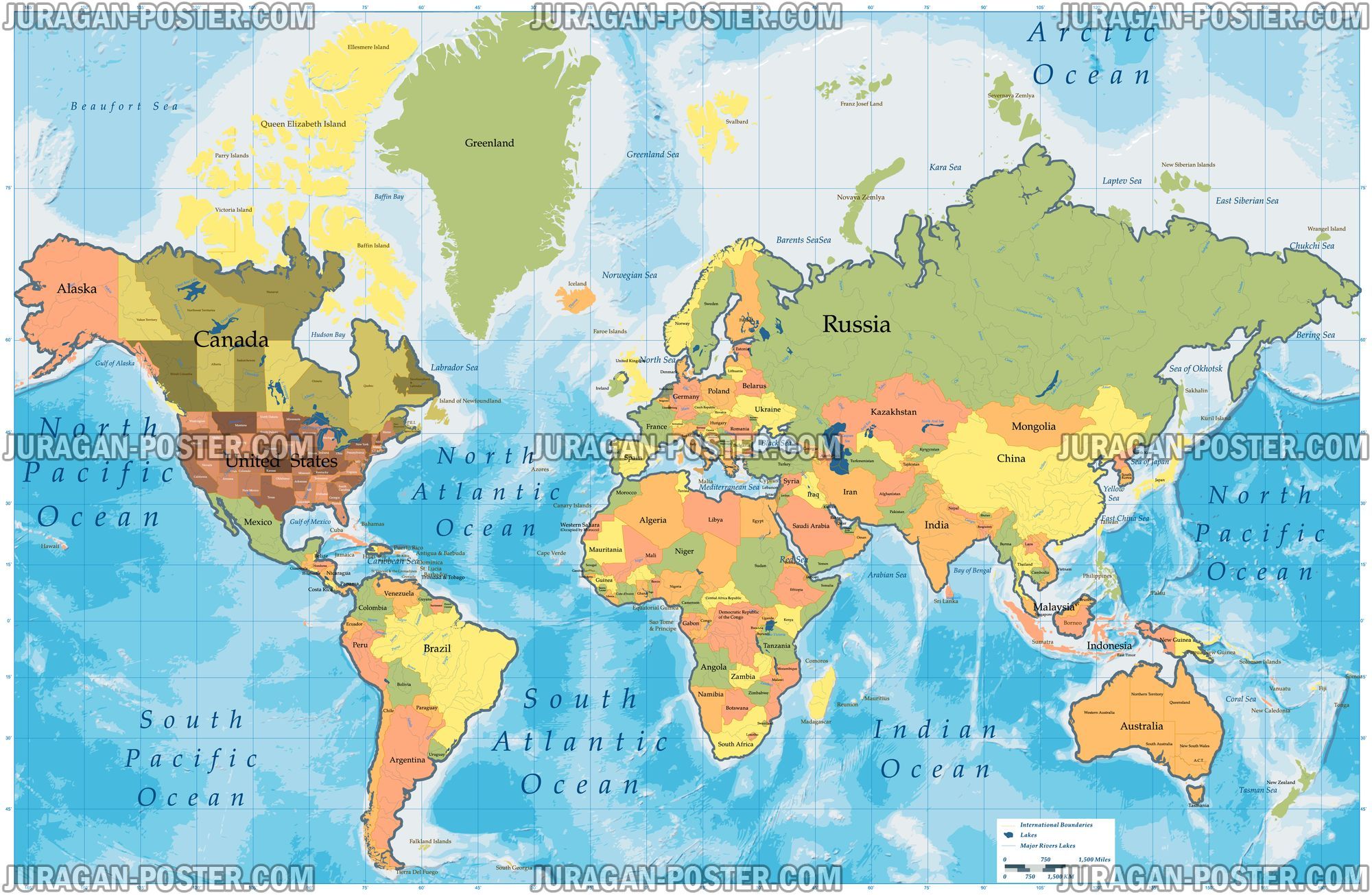 Detail Peta Dunia Simple Nomer 29
