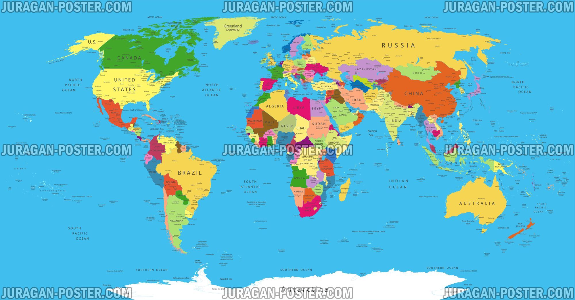 Detail Peta Dunia Simple Nomer 42
