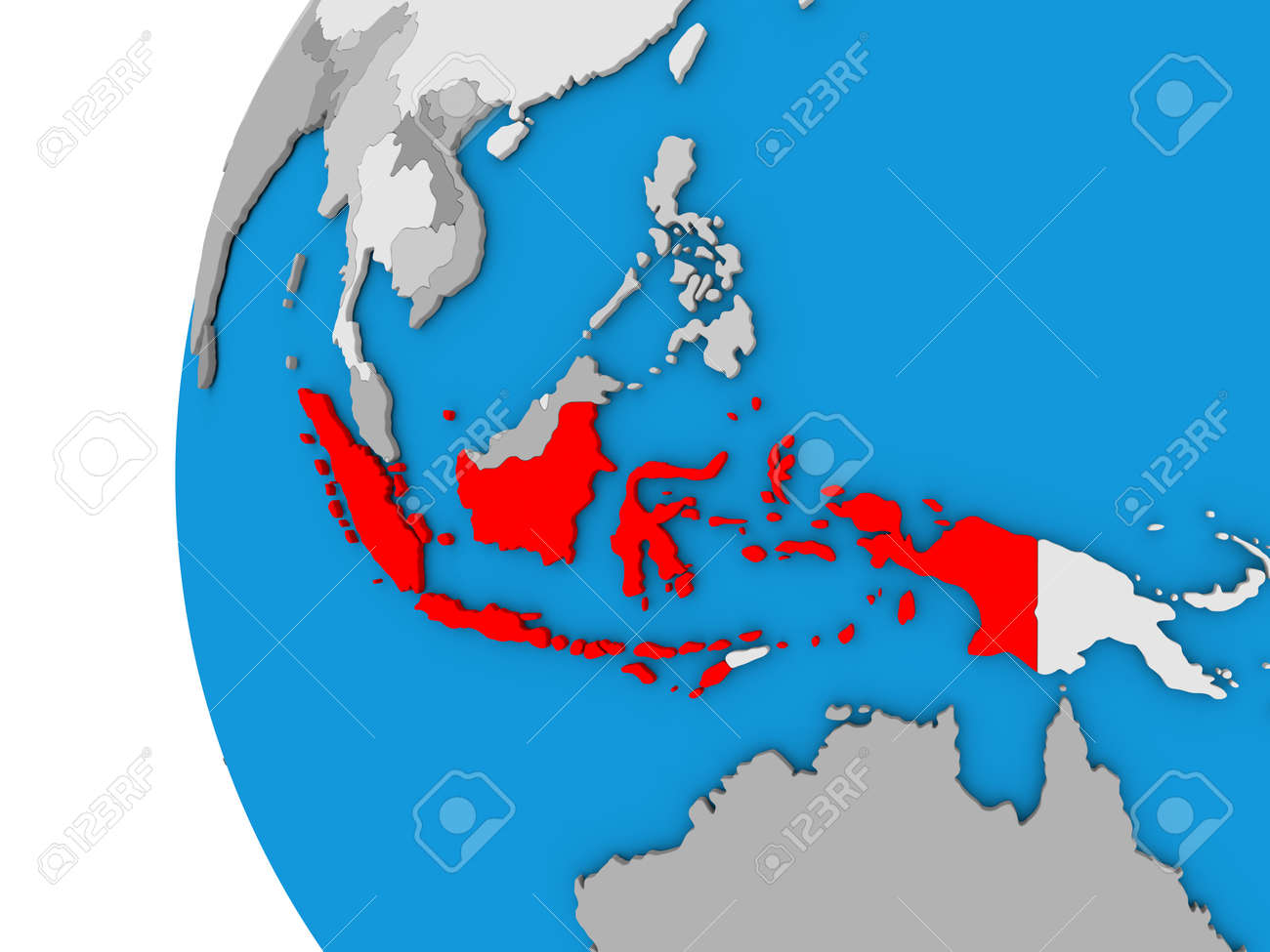 Detail Peta Indonesia Globe Nomer 2