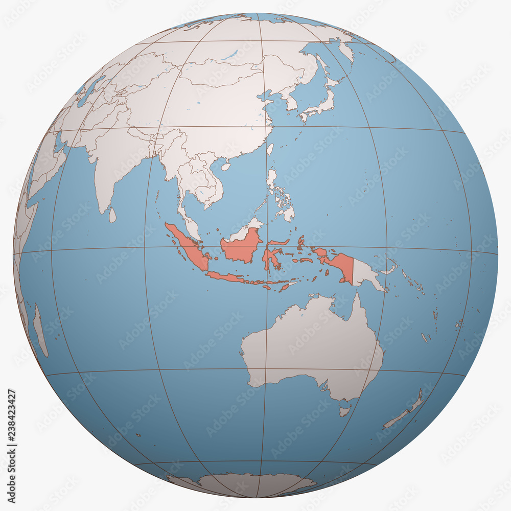 Detail Peta Indonesia Globe Nomer 19