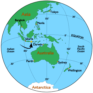 Detail Peta Indonesia Globe Nomer 36