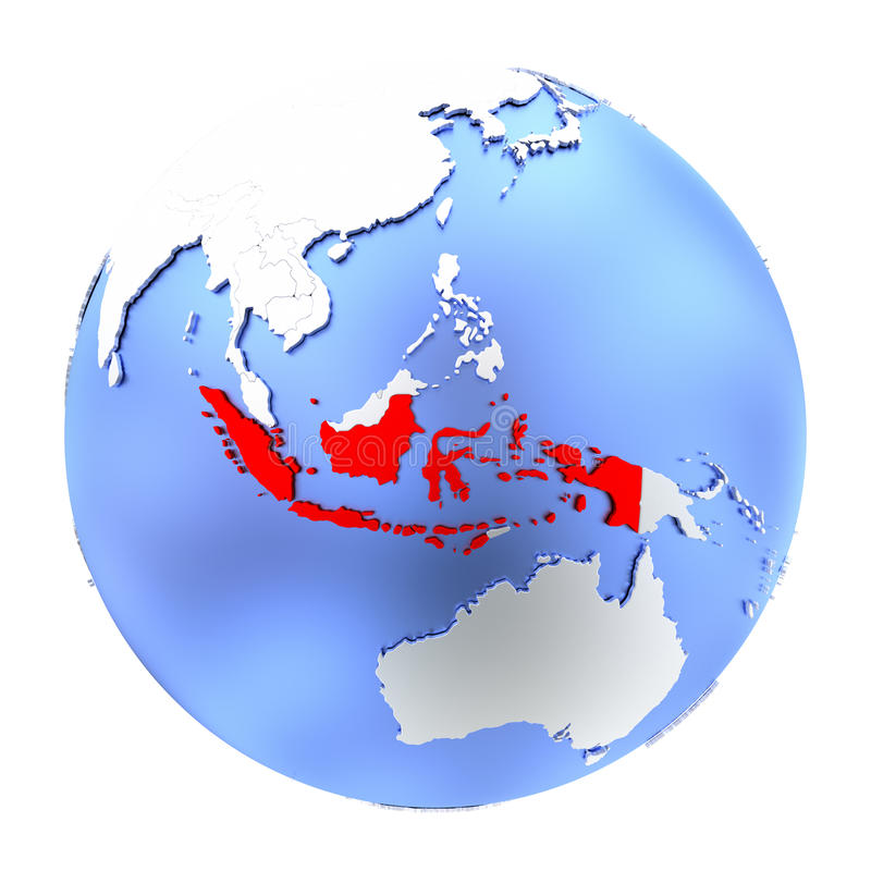 Detail Peta Indonesia Globe Nomer 8