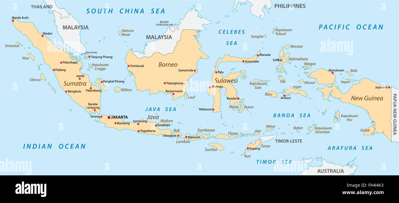 Peta Indonesia High Resolution - KibrisPDR