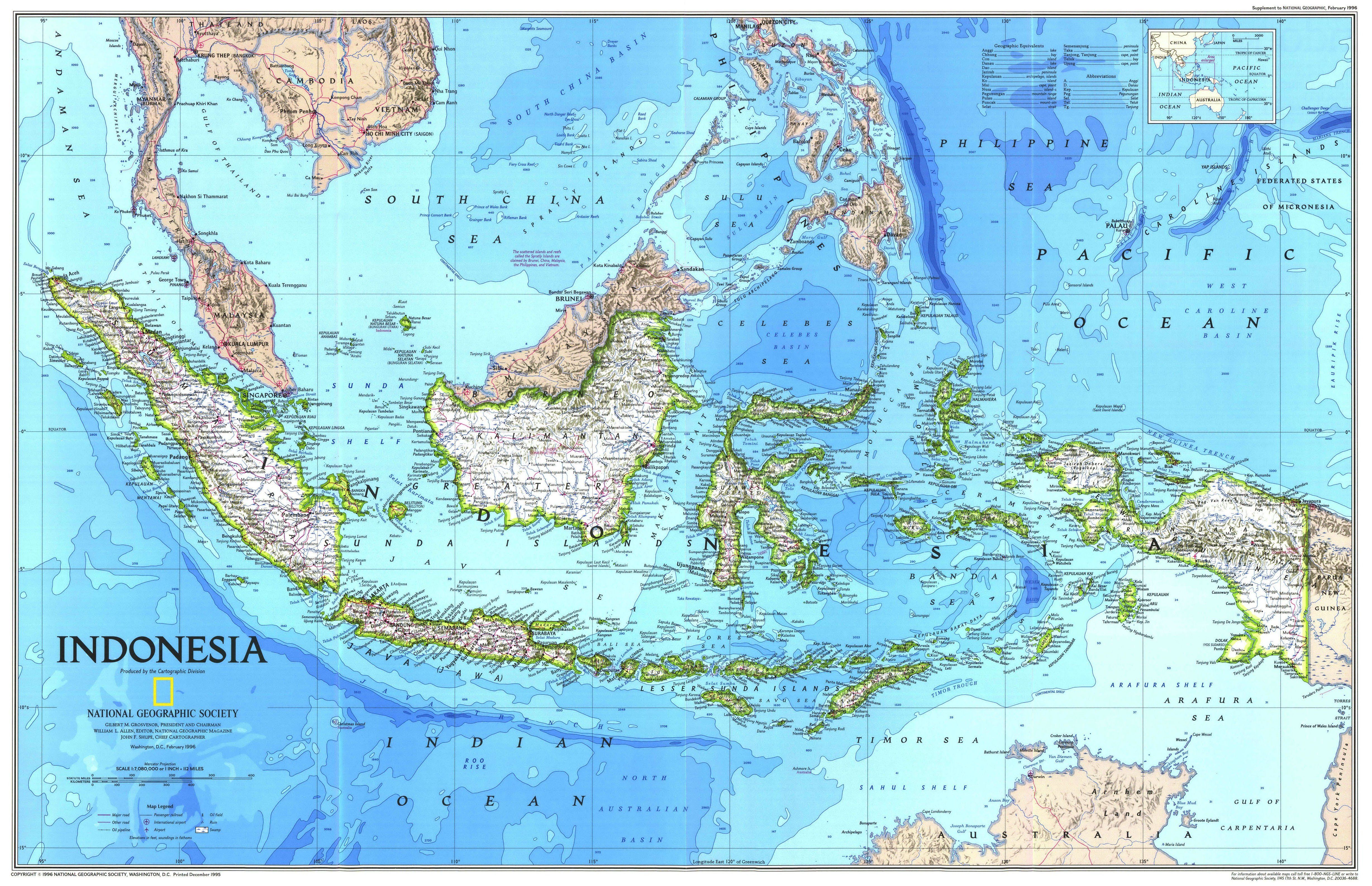 Detail Peta Indonesia High Resolution Nomer 14