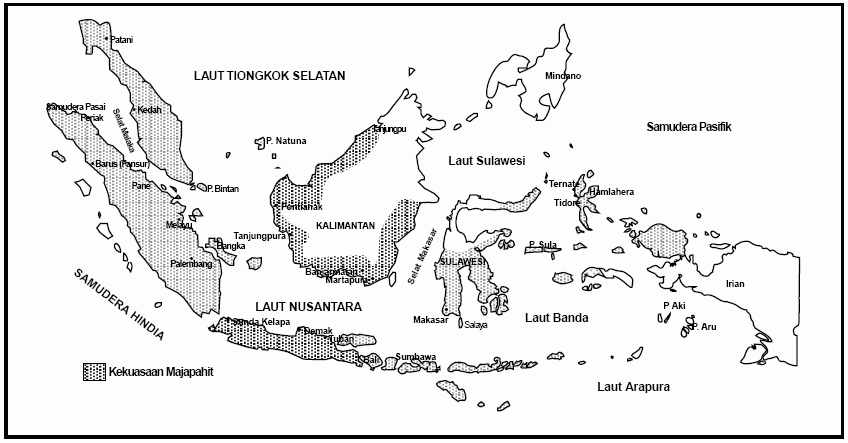 Detail Peta Indonesia Hitam Putih Nomer 16