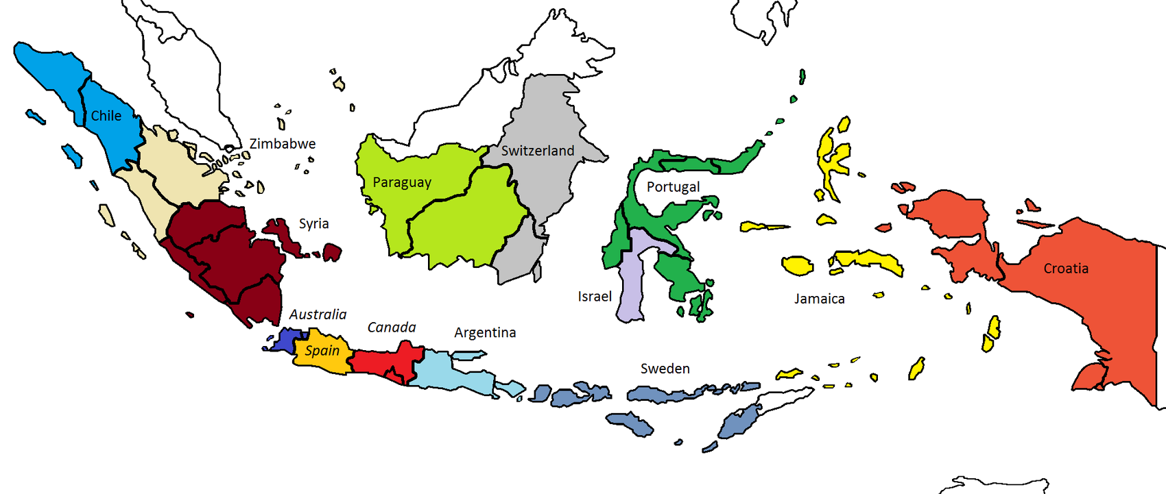 Detail Peta Indonesia Polosan Nomer 20