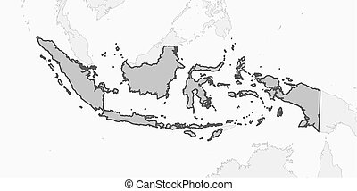 Detail Peta Indonesia Sketsa Nomer 31