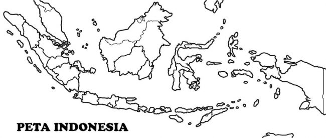 Detail Peta Indonesia Sketsa Nomer 8