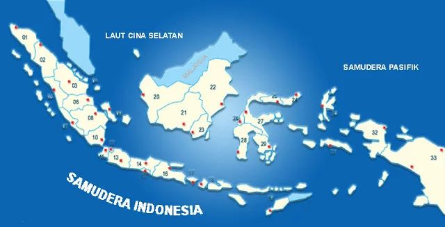 Detail Peta Indonesia Terbaru Gambar Peta 34 Propinsi Indonesia Terbaru Nomer 18