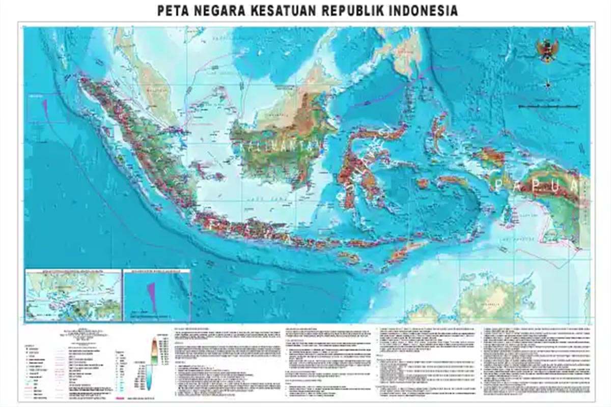 Detail Peta Indonesia Terbaru Gambar Peta 34 Propinsi Indonesia Terbaru Nomer 37