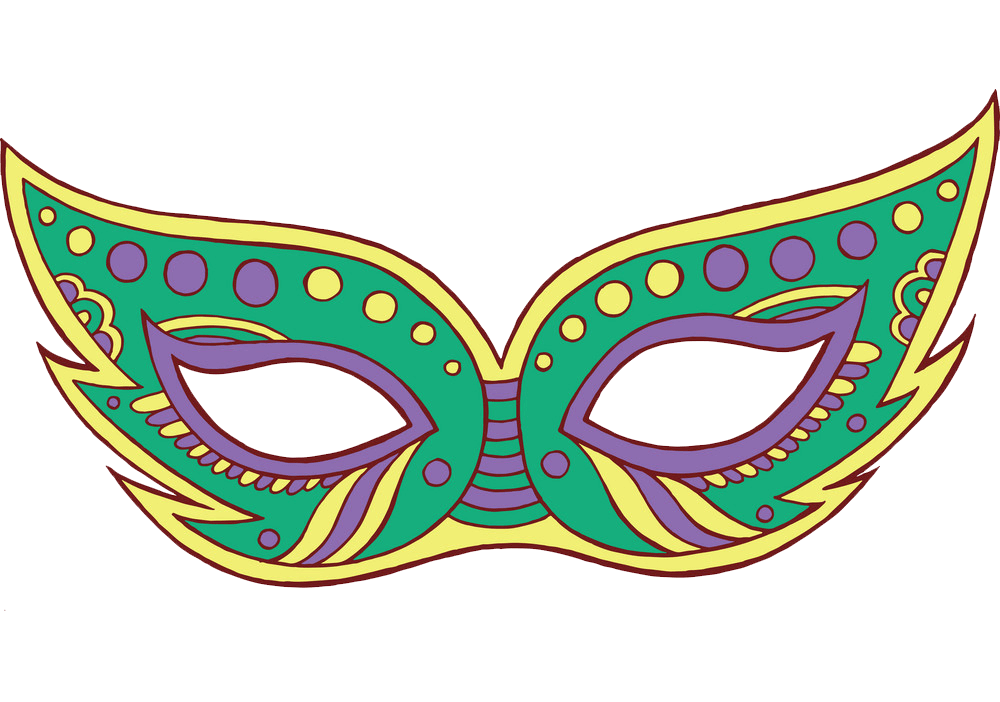 Detail Mardi Gra Mask Clipart Nomer 3