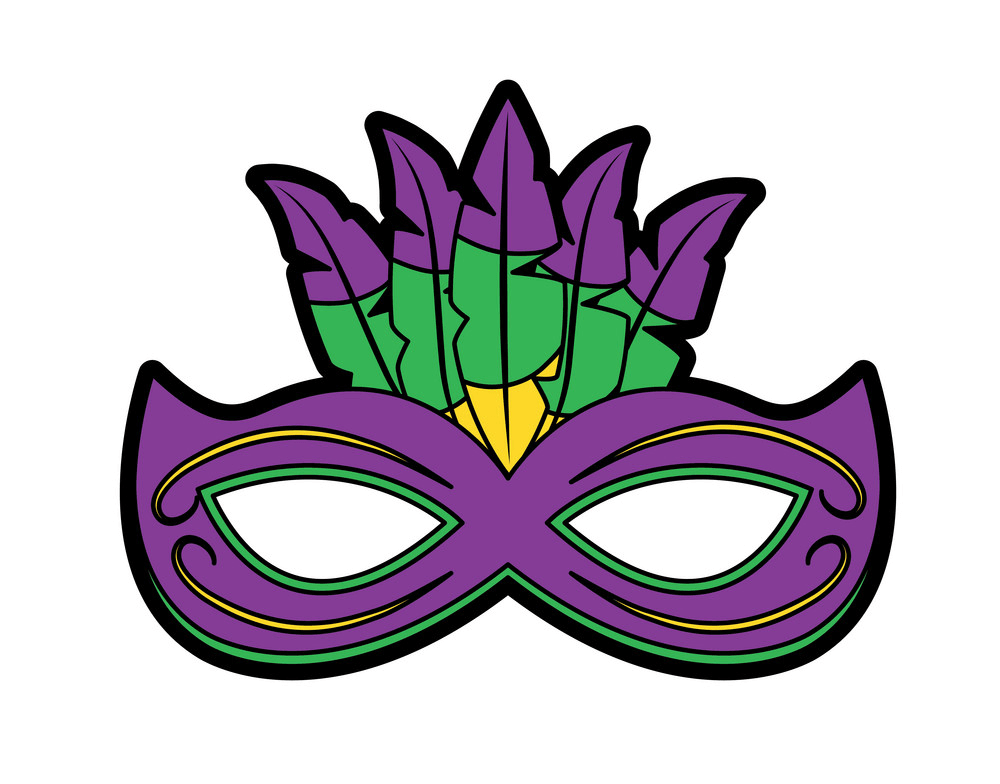 Detail Mardi Gra Mask Clipart Nomer 29