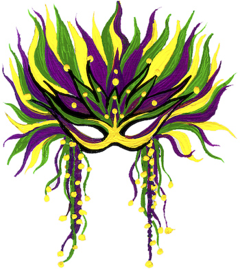 Detail Mardi Gra Mask Clipart Nomer 31