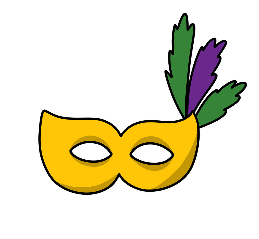 Detail Mardi Gra Mask Clipart Nomer 9