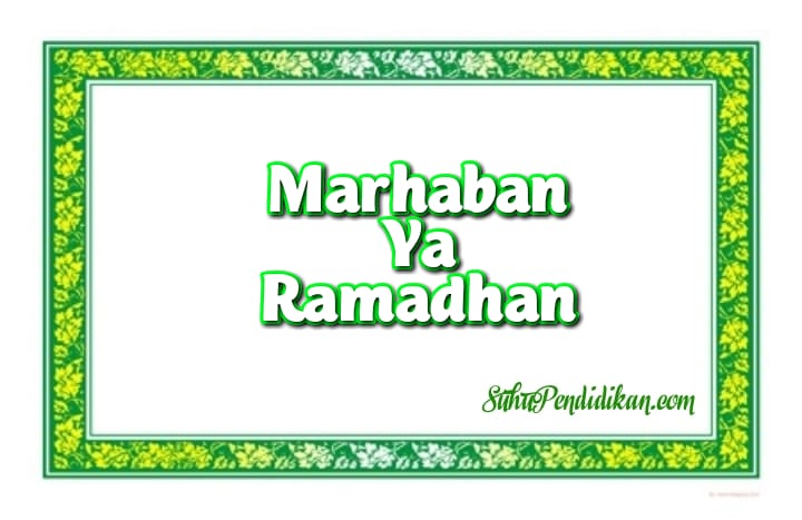Detail Marhaban Ya Ramadhan Bahasa Arab Nomer 42