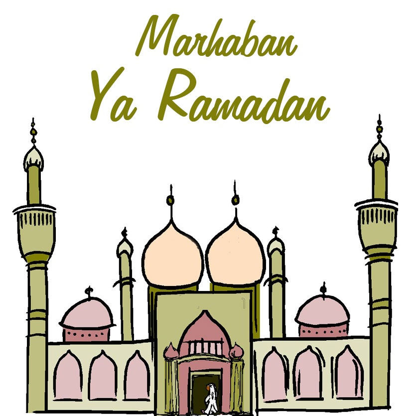 Detail Marhaban Ya Ramadhan Gambar Kartun Masjid Nomer 20