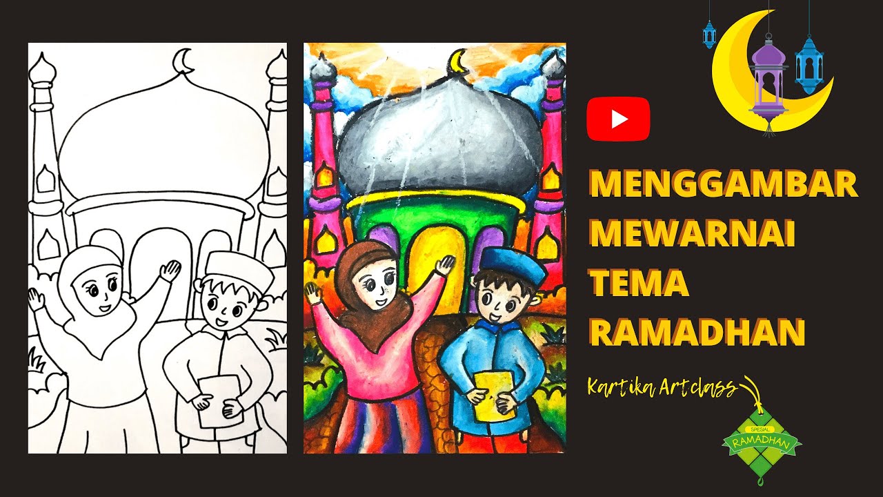Detail Marhaban Ya Ramadhan Gambar Kartun Masjid Nomer 41