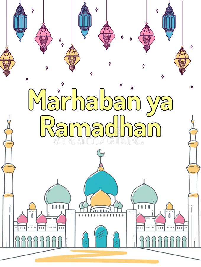 Detail Marhaban Ya Ramadhan Gambar Kartun Masjid Nomer 48