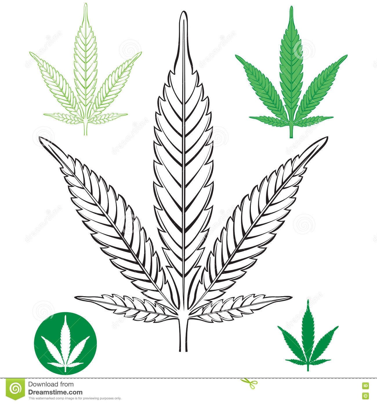 Detail Marijuana Leaf Outline Nomer 52