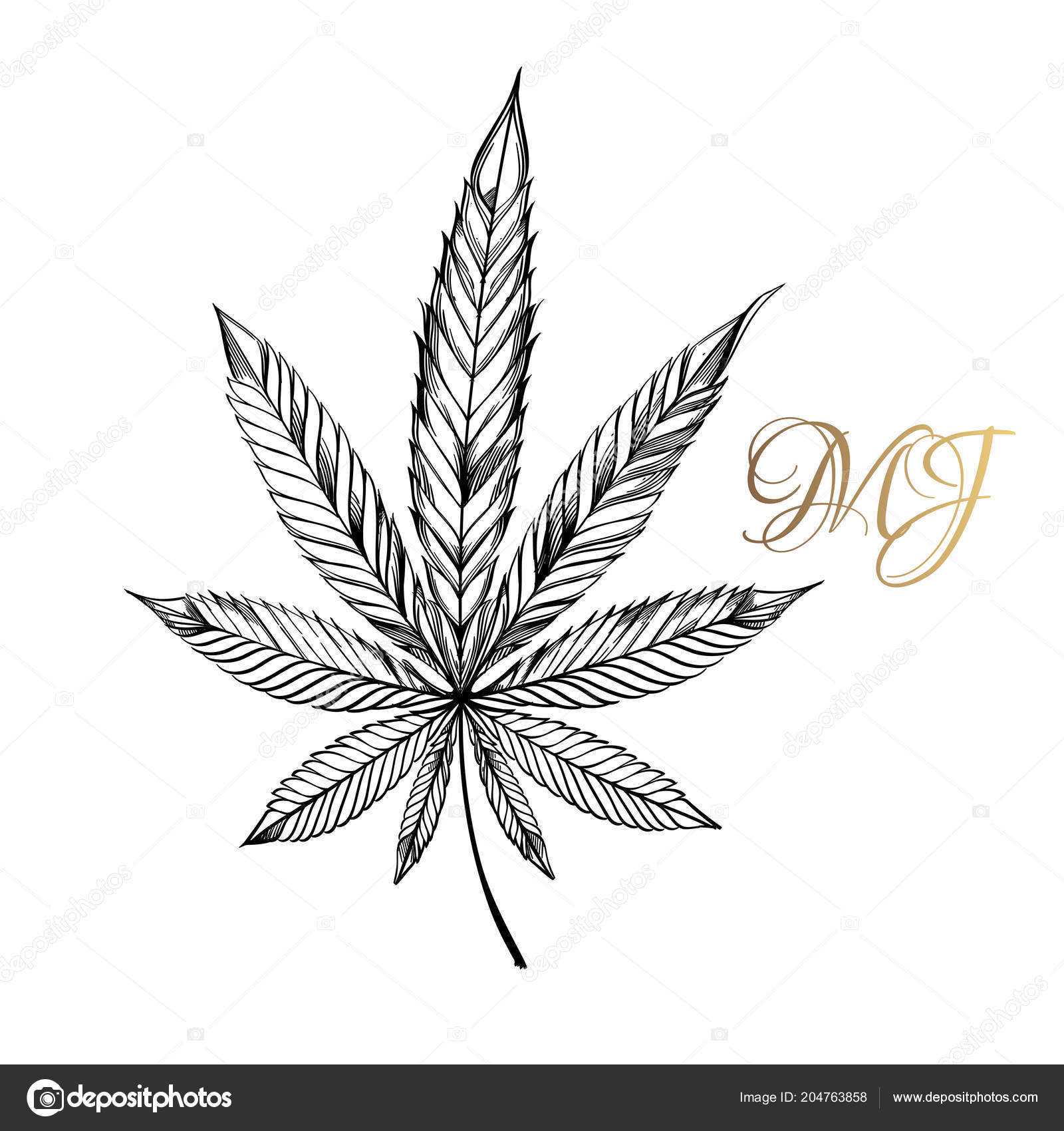 Detail Marijuana Leaf Outline Nomer 54