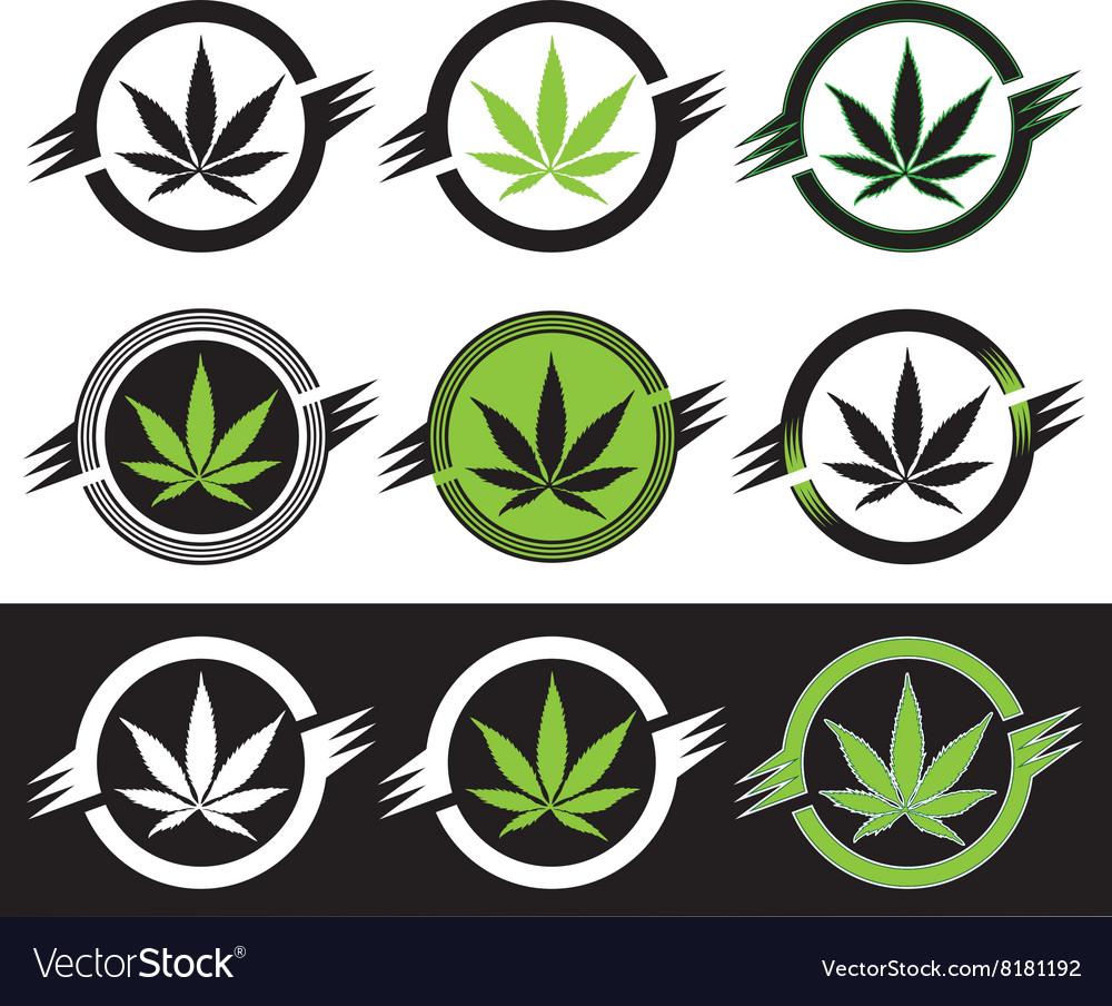 Detail Marijuana Leaf Silhouette Vector Nomer 16