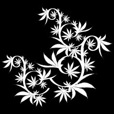 Detail Marijuana Leaf Silhouette Vector Nomer 52