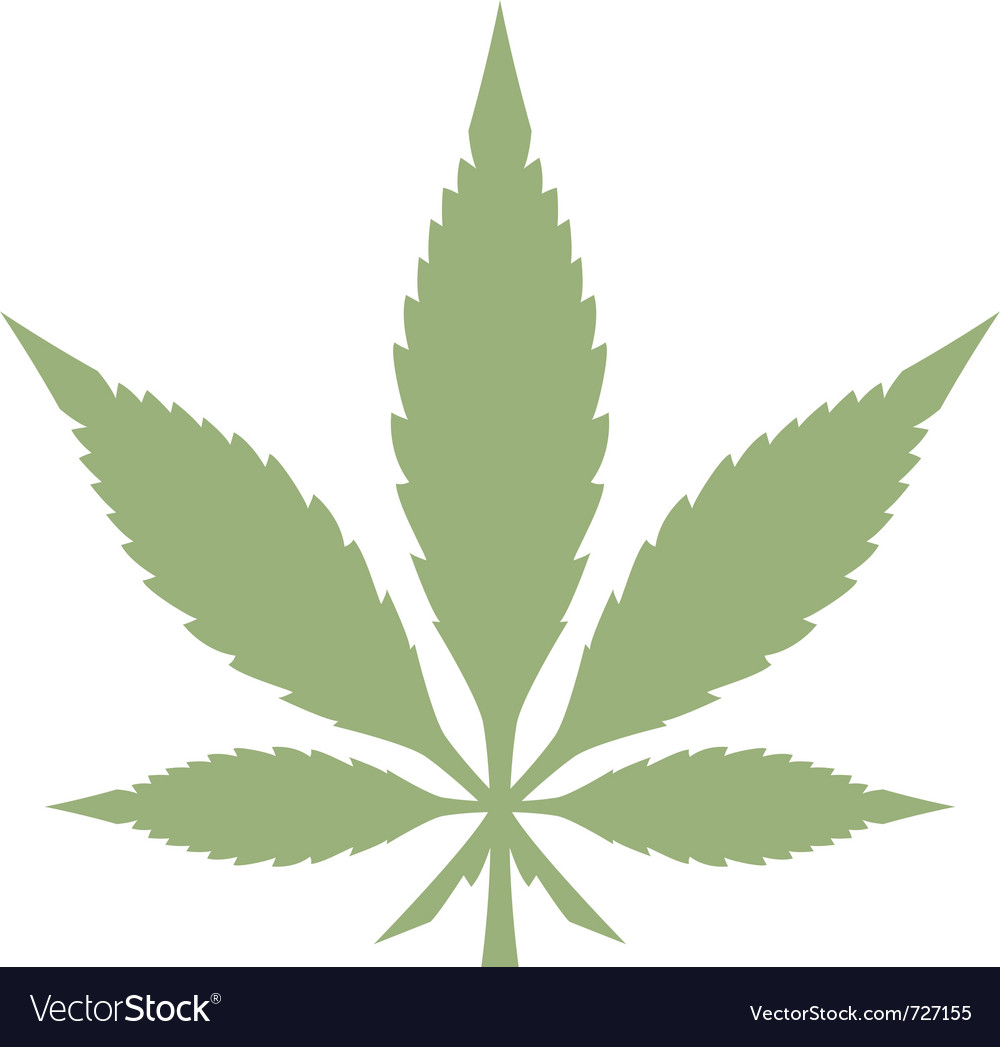 Detail Marijuana Leaf Silhouette Vector Nomer 10