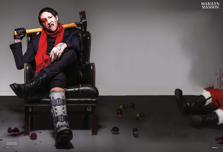 Detail Marilyn Manson Wallpaper Nomer 37