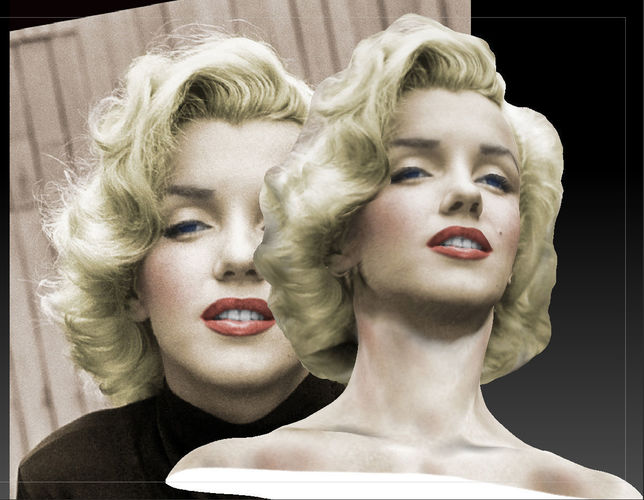 Marilyn Monroe 3d Picture - KibrisPDR