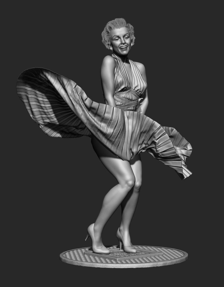 Detail Marilyn Monroe 3d Picture Nomer 12