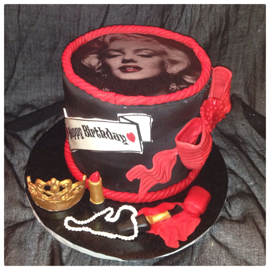 Detail Marilyn Monroe Birthday Cake Photo Nomer 6