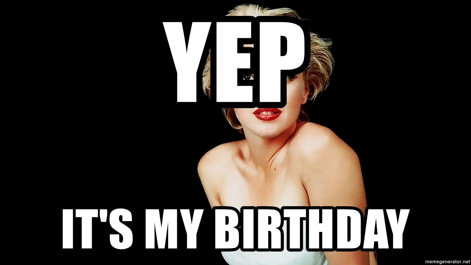 Detail Marilyn Monroe Birthday Meme Nomer 22