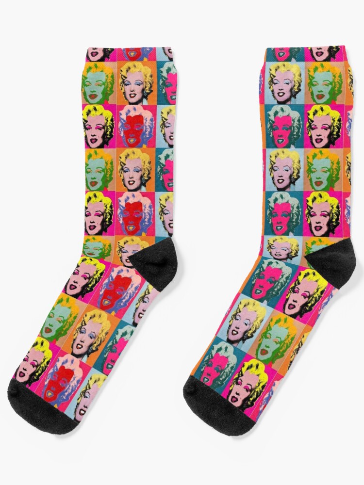Detail Marilyn Monroe Brand Socks Nomer 31
