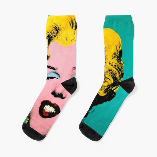 Detail Marilyn Monroe Brand Socks Nomer 32