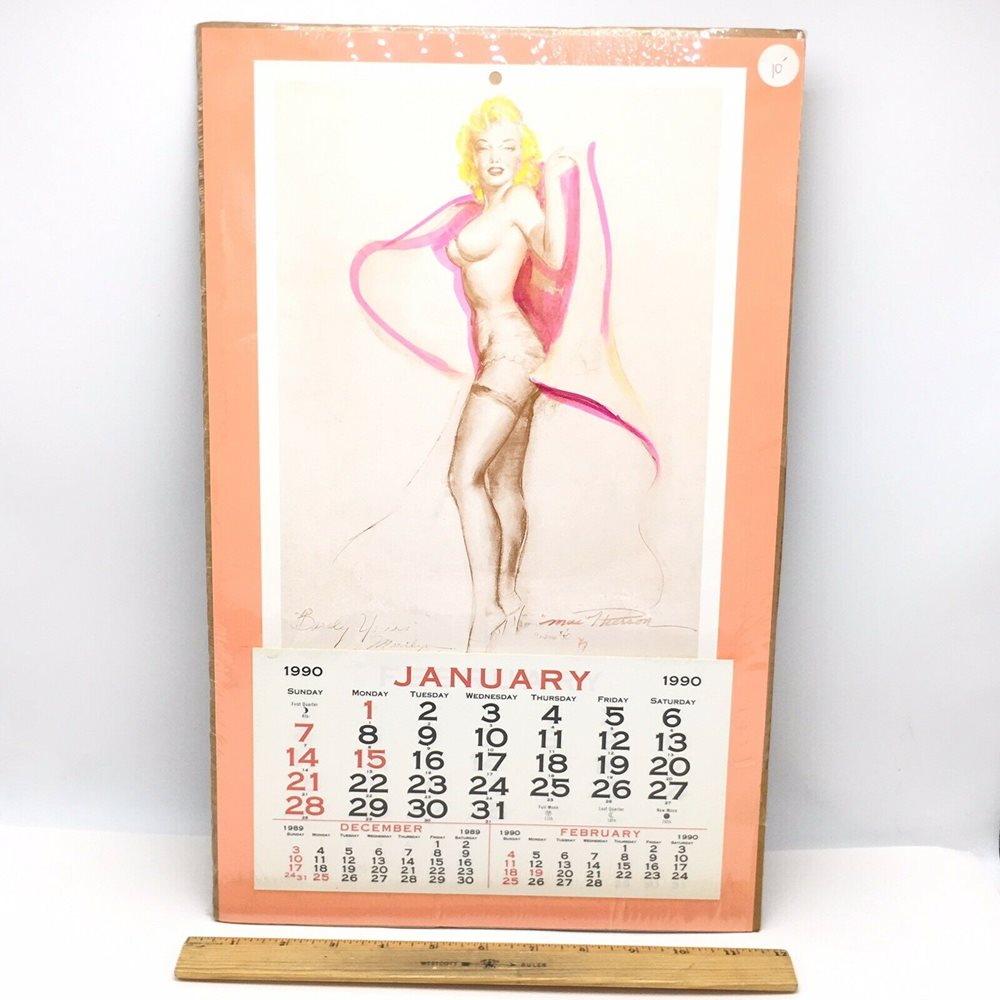 Detail Marilyn Monroe Calendar Ebay Nomer 19