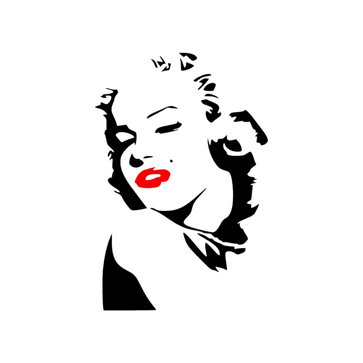 Detail Marilyn Monroe Car Stickers Nomer 10