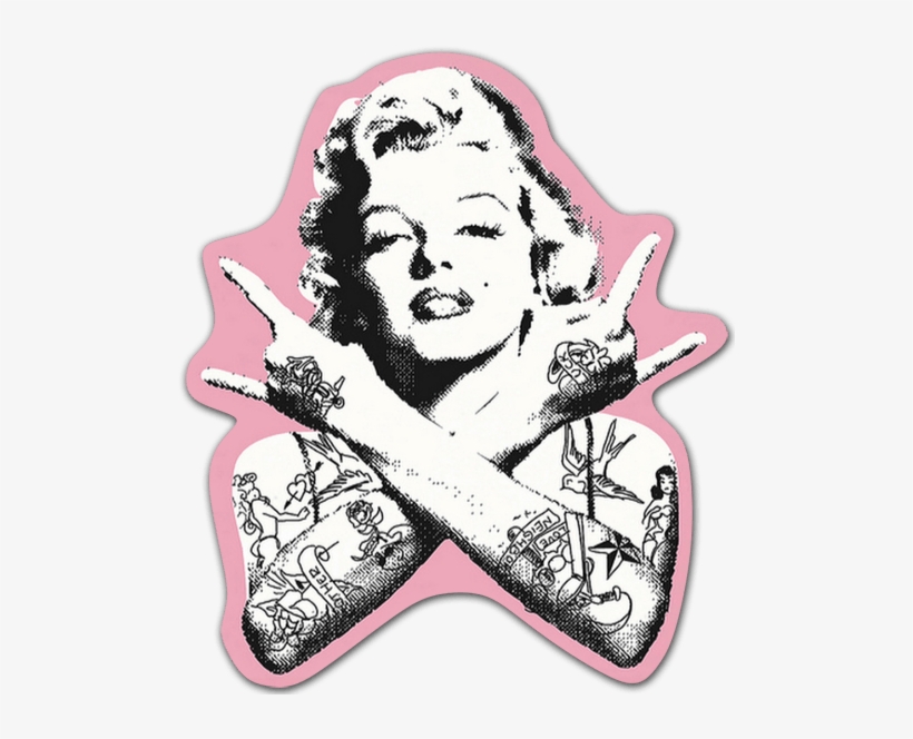 Detail Marilyn Monroe Car Stickers Nomer 12