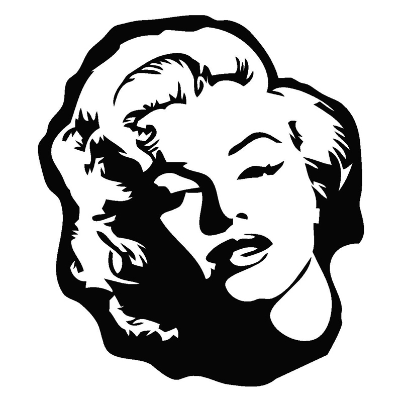 Detail Marilyn Monroe Car Stickers Nomer 18