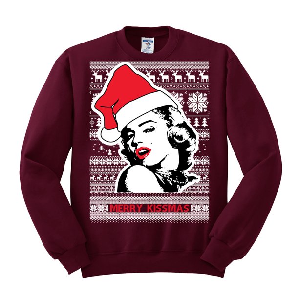 Marilyn Monroe Christmas Sweater - KibrisPDR