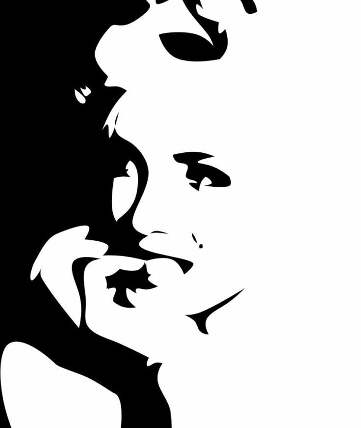 Detail Marilyn Monroe Clipart Black And White Nomer 24