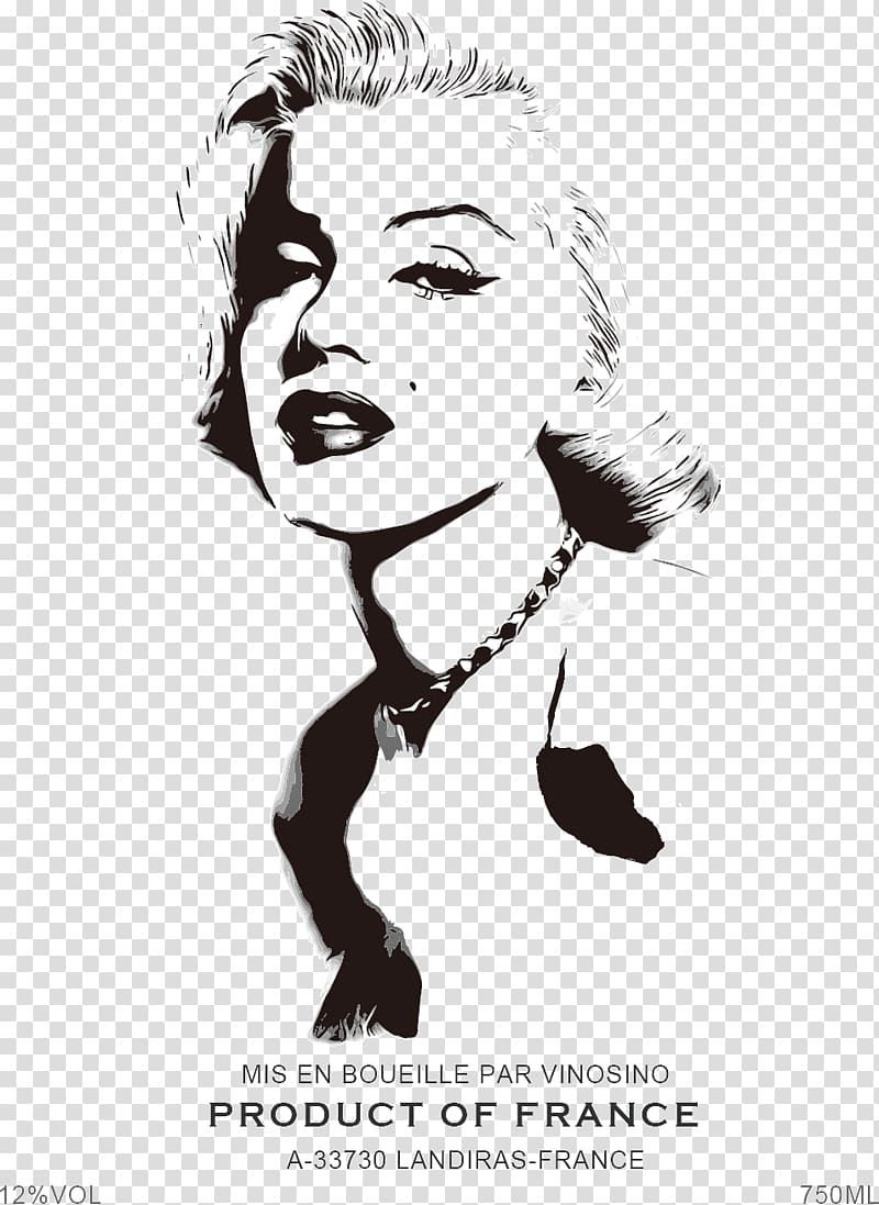 Detail Marilyn Monroe Clipart Black And White Nomer 39