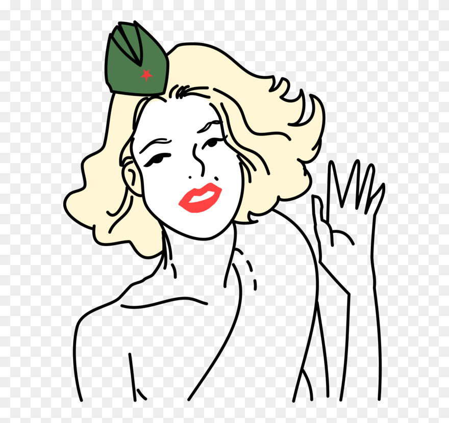 Detail Marilyn Monroe Clipart Black And White Nomer 44