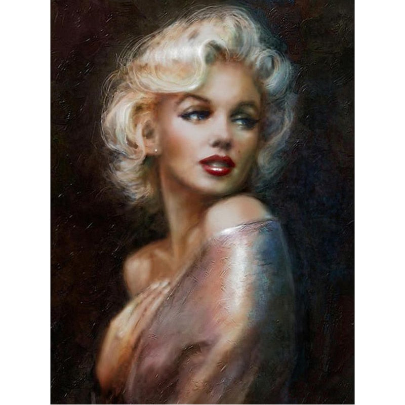 Detail Marilyn Monroe Diamond Art Kits Nomer 2