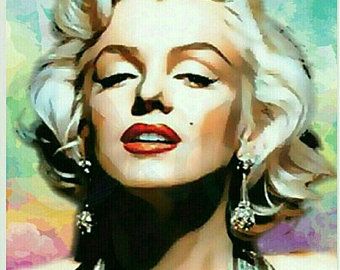 Detail Marilyn Monroe Diamond Art Kits Nomer 34
